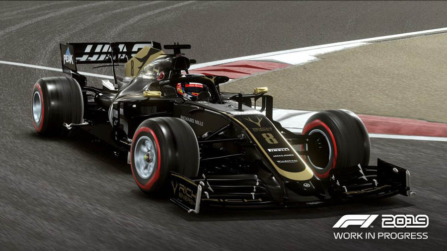 A picture of F1 2019, one of the best formula 1 games for ps4.