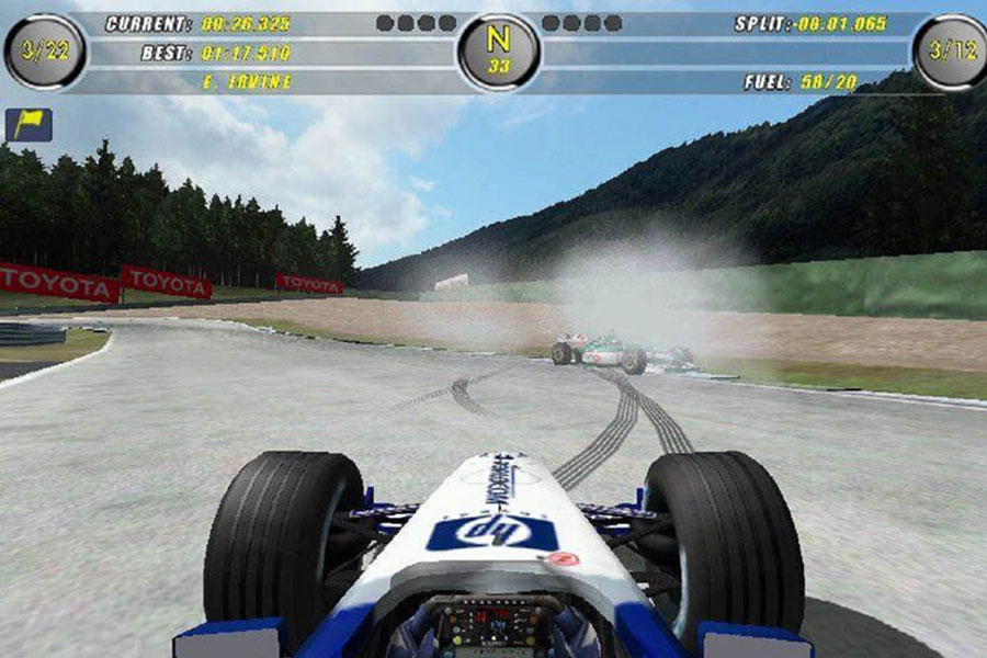  A picture of F1 Career Challenge, one of the best formula 1 games for ps5.