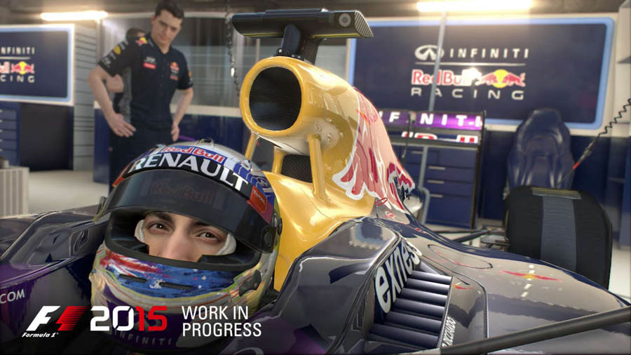 An official picture of F1 2015, one of the best Formula 1 games for ps5.