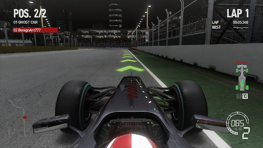 An official photo of F1 2010, one of the best formula 1 games for xbox.