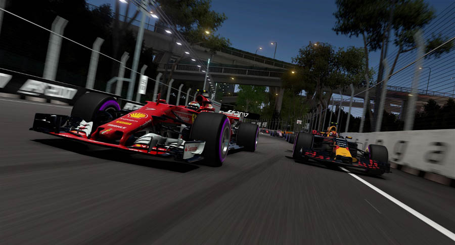 A picture of F1 2017, one of the best formula 1 games for xbox.