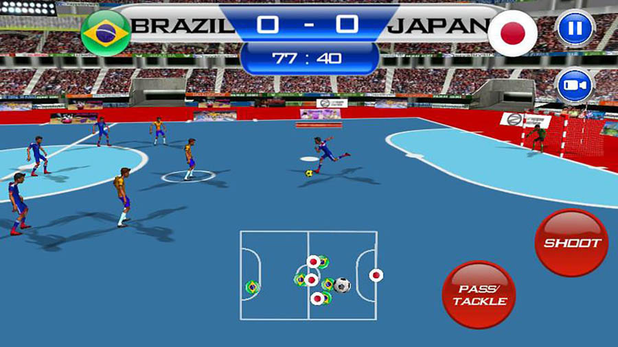 in game Picture of Futsal Game, One of best futsal games for android.