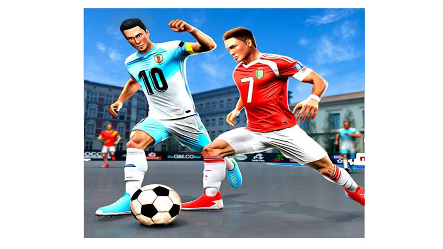 The Official Picture of Street Soccer - Futsal 2024, One of futsal games for ios.