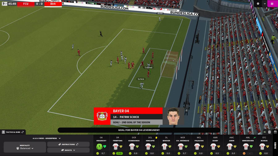 A picture of Football Manager 2022 Touch, one of the best futsal games for steam.