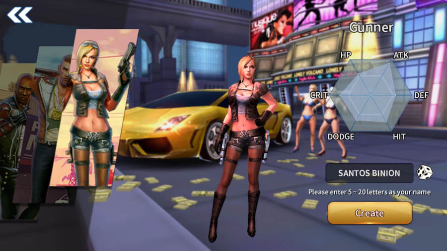 in game Picture of Auto Theft Gangsters, One of best gangster games for android.