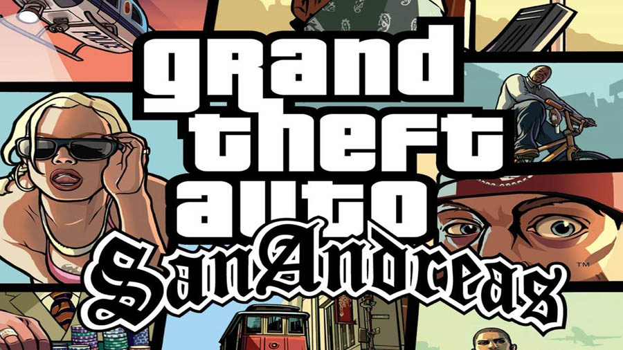 The Official Picture of Grand Theft Auto: San Andreas, One of best gangster games for ios.