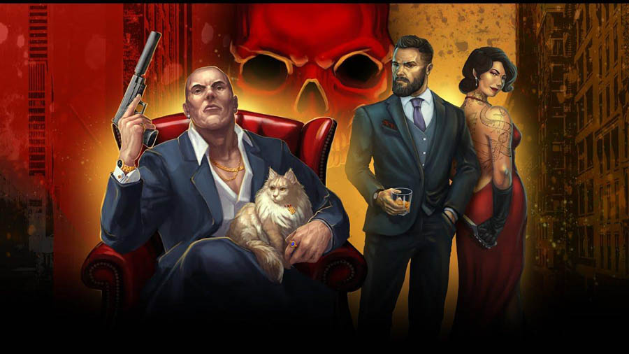 The Official Picture of Mob Wars LCN with its characters, One of best gangster games for ios.