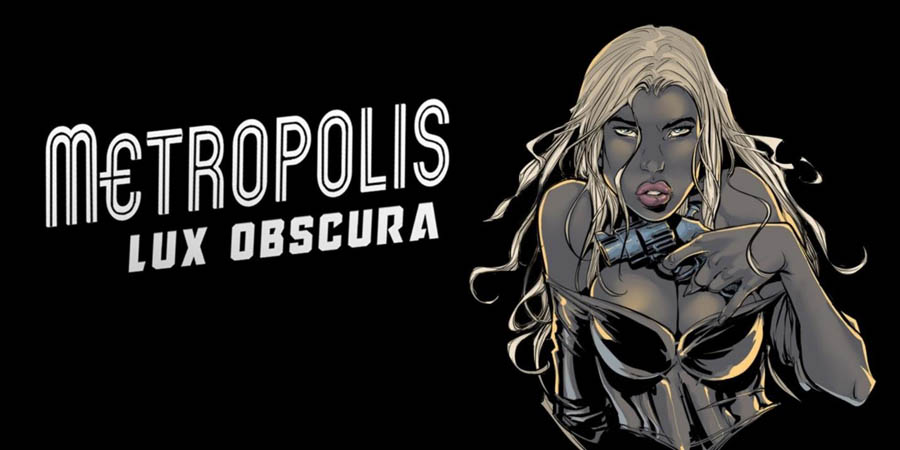 The Official Picture of Metropolis: Lux Obscura with its character, One of best gangster games for switch.