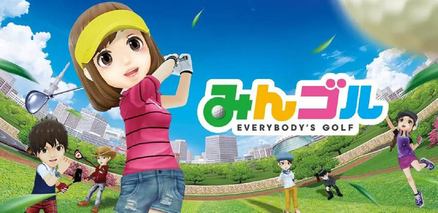 The official cover of Everybody’s Golf,one of the best golf games for android.