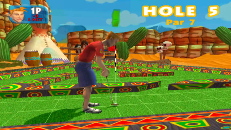 in game Picture of Crazy Golf World Tour, One of best golf games for pc.