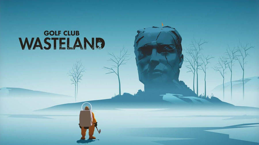 The Official Picture of Golf Club: Wasteland with its character, One of best golf games for ps4.