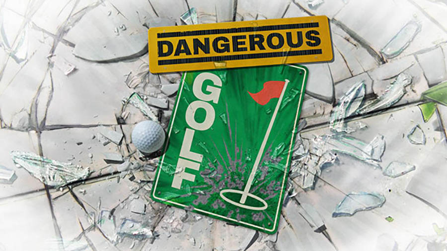 The Official Picture of Dangerous Golf, One of best golf games for ps4.