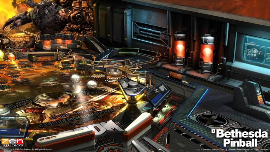 in game Picture of Zen Pinball 2: Mars Golf Table, One of best golf games for ps4.