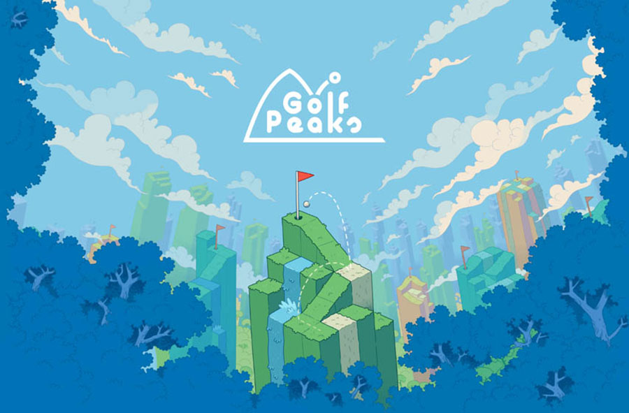 The Official Picture of Golf Peaks, One of best golf games for steam.