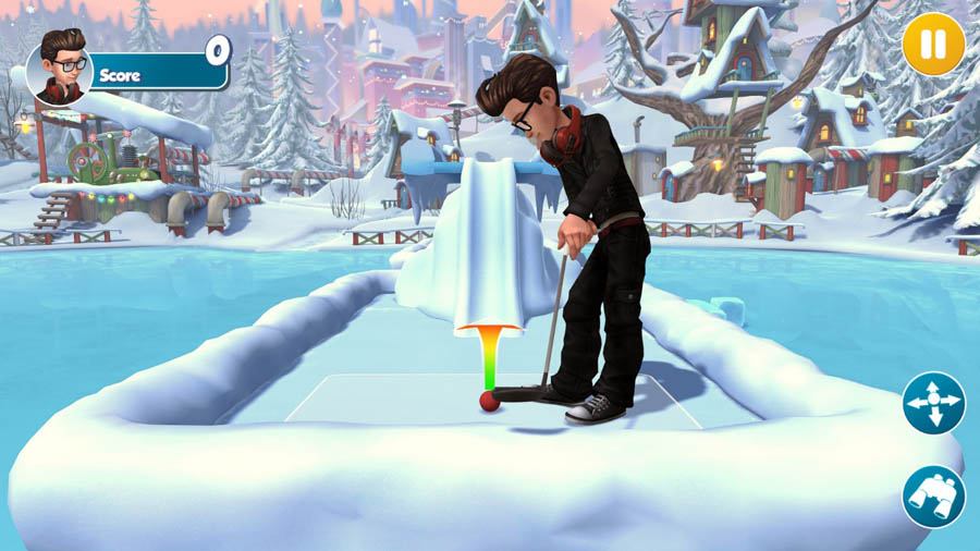 A picture of Infinite Mini Golf, one of the best golf games for xbox.