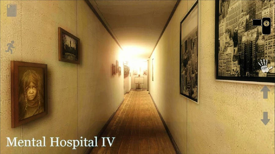 A wallpaper of Mental Hospital IV, one of the best horror games for android.