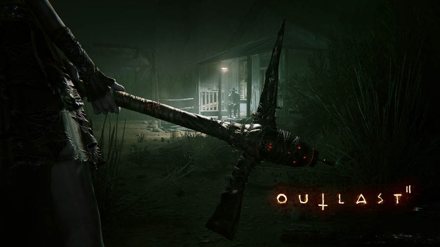 A picture of Outlast, one of the best horror games for mac.