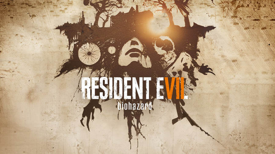 The official cover of Resident Evil 7: Biohazard, one of the best horror games for ps4.