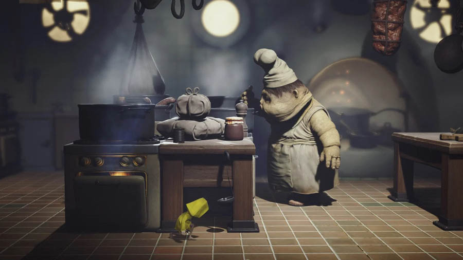 An official photo of Little Nightmares, one of the best horror games for ps4.