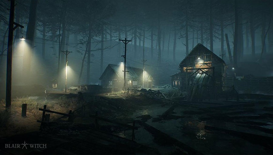 An official picture of Blair Witch, one of the best horror games for ps4.