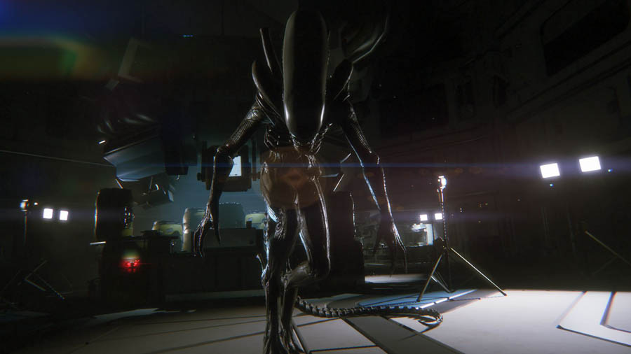 An official wallpaper of Alien: Isolation, one of the best horror games for ps4.