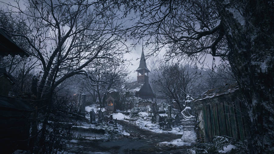 An official picture of Resident Evil Village, one of the best horror games on steam.