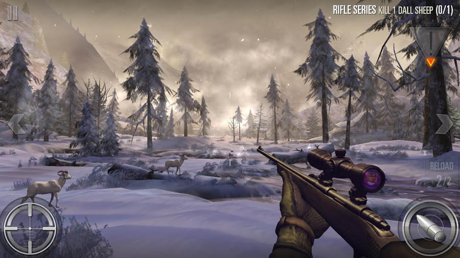 A picture of Deer Hunter: Reloaded, one of the best hunting games for Mac.