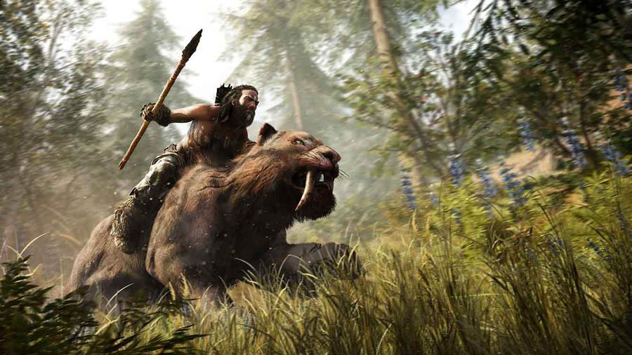 An official photo of Far Cry Primal, one of the best hunting games for xbox.