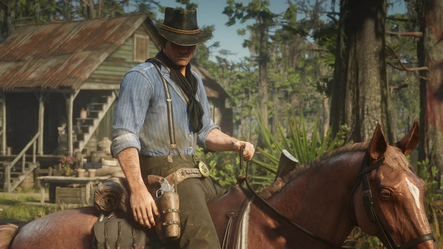 A picture of Red Dead Redemption 2.