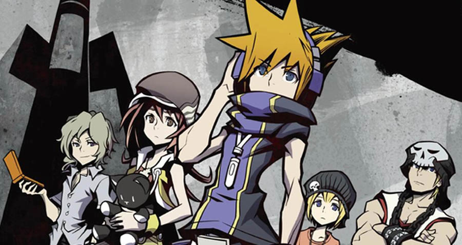 The Official Picture of The World Ends with You: Solo Remix with its Characters, One of jrpg games for android.