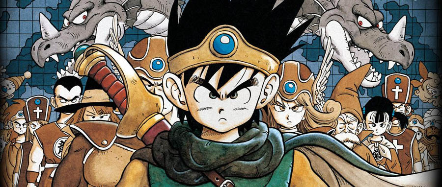 The Official Picture of Dragon Quest III with its Characters, One of jrpg games for android.