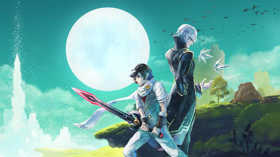 The Official Picture of Lost Sphear with its Characters, One of jrpg games for pc.