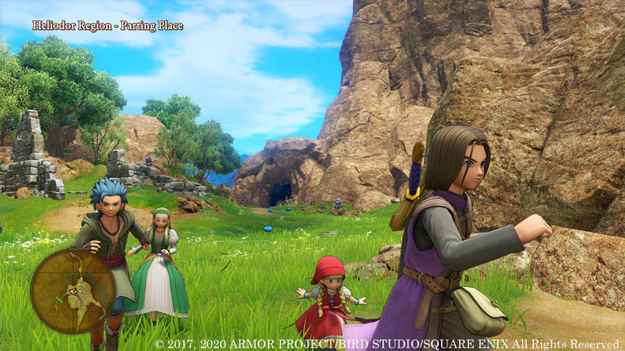 A wallpaper of Dragon Quest XI: Echoes of an Elusive Age.