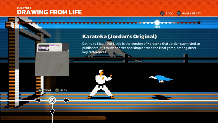 An official photo of Karateka Classic, one of the best karate games for android.