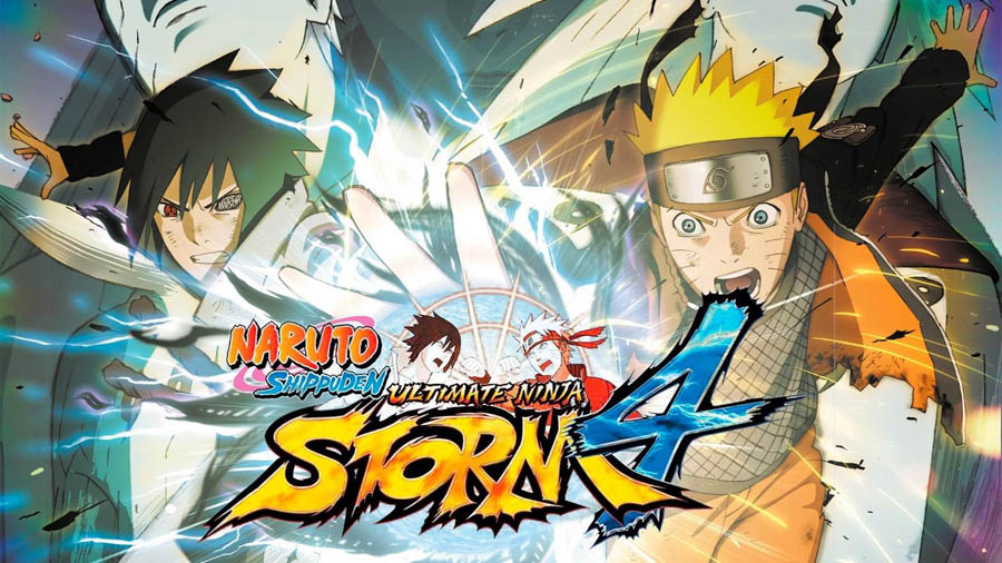 The Official Picture of Naruto Shippuden: Ultimate Ninja Storm 4 with its characters, One of best karate games for ps5.