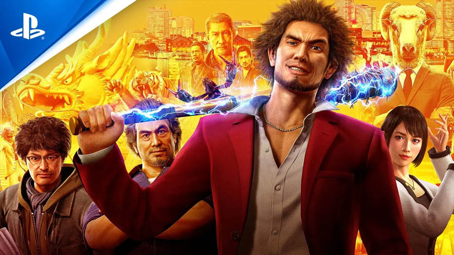 The Official Picture of Yakuza: Like a Dragon with its characters, One of best karate games for ps5.