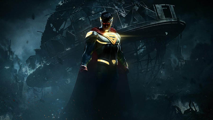 The Official Picture of Injustice 2 with Superman, One of best karate games for xbox.