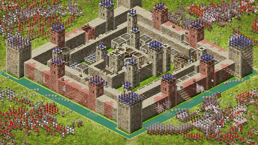 An official photo of Stronghold Kingdoms, one of the best kingdom games for Mac.