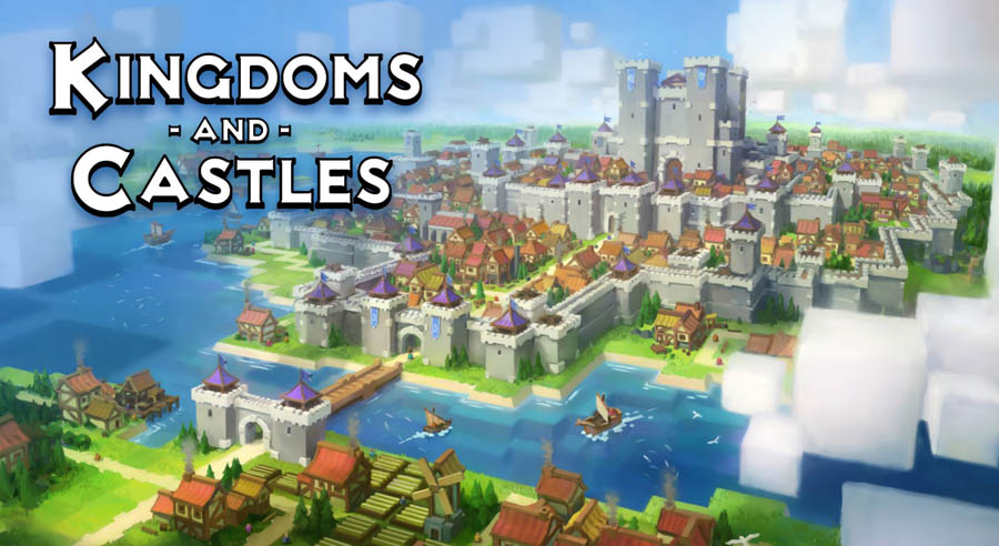 The official cover of Kingdoms and Castles.