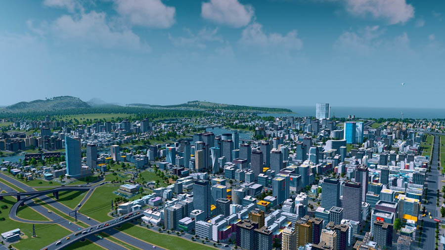 A picture of Cities: Skylines, one of the best kingdom games for Switch.