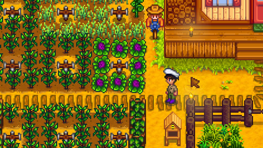 An official picture of Stardew Valley, one of the best life simulation games for Android.