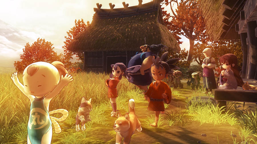 An official photo of Sakuna: Of Rice and Ruin.