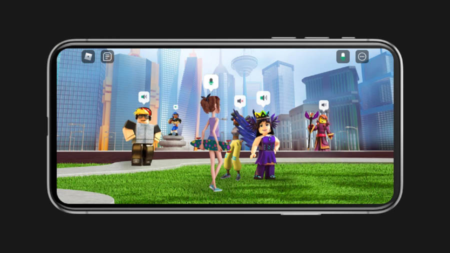 in game Picture of Roblox, One of best multiplayer games for iOS.