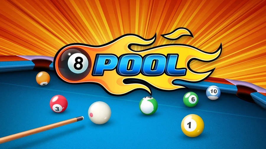 The Official Picture of 8 Ball Pool, One of best multiplayer games for iOS.