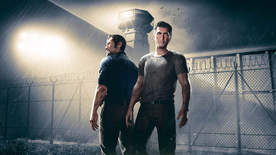 The Official Picture of  A Way Out with its characters, One of best multiplayer games for PS4.