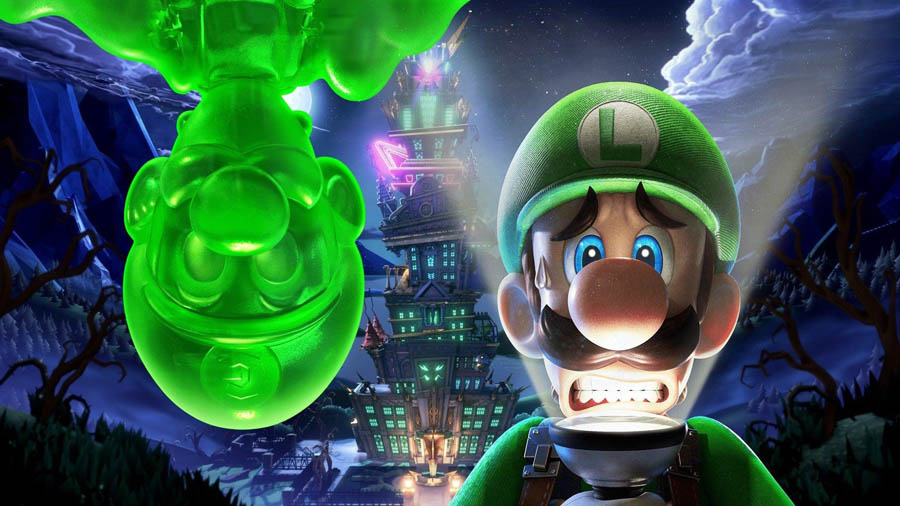 The Official Picture of Luigi’s Mansion 3 with Luigi and Gooigi, One of best multiplayer games for Switch.