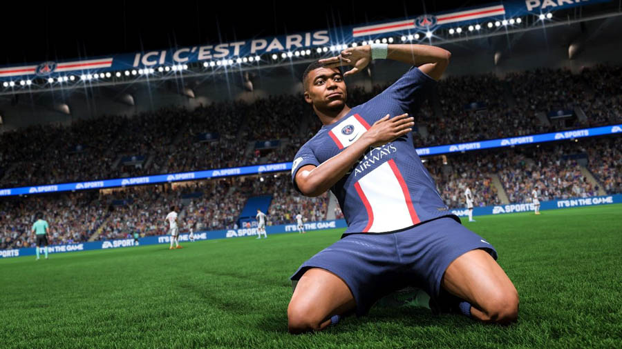 in game Picture of FIFA 23, One of best multiplayer games for Xbox.