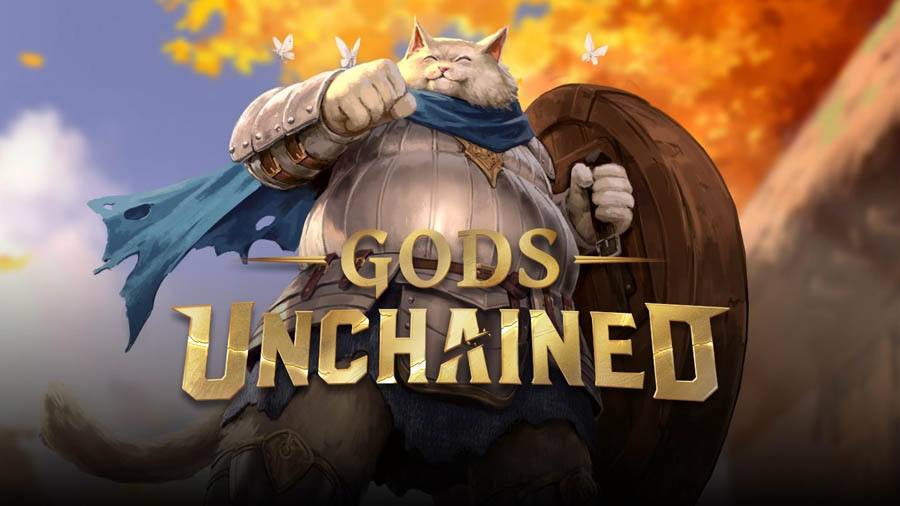 The Official Picture of Gods Unchained with its character, One of best nft games for android.