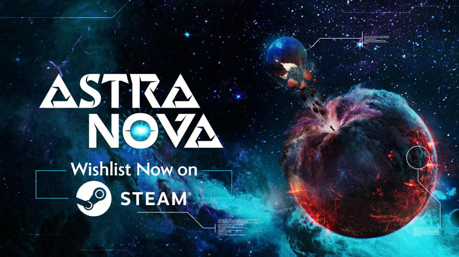 The Official Picture of Astra Nova, One of best nft games for steam.