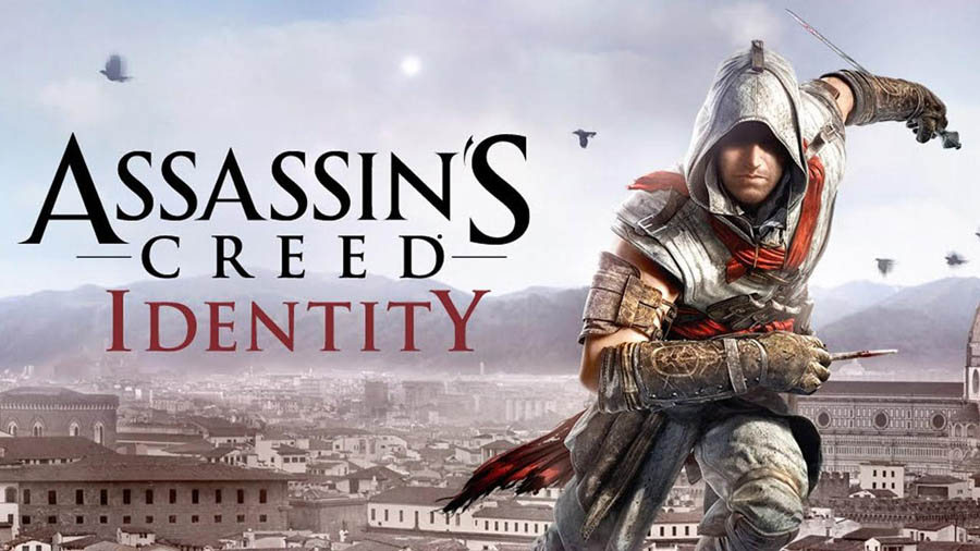 The Official Picture of Assassin's Creed Identity with its character, One of best open world games for ios.